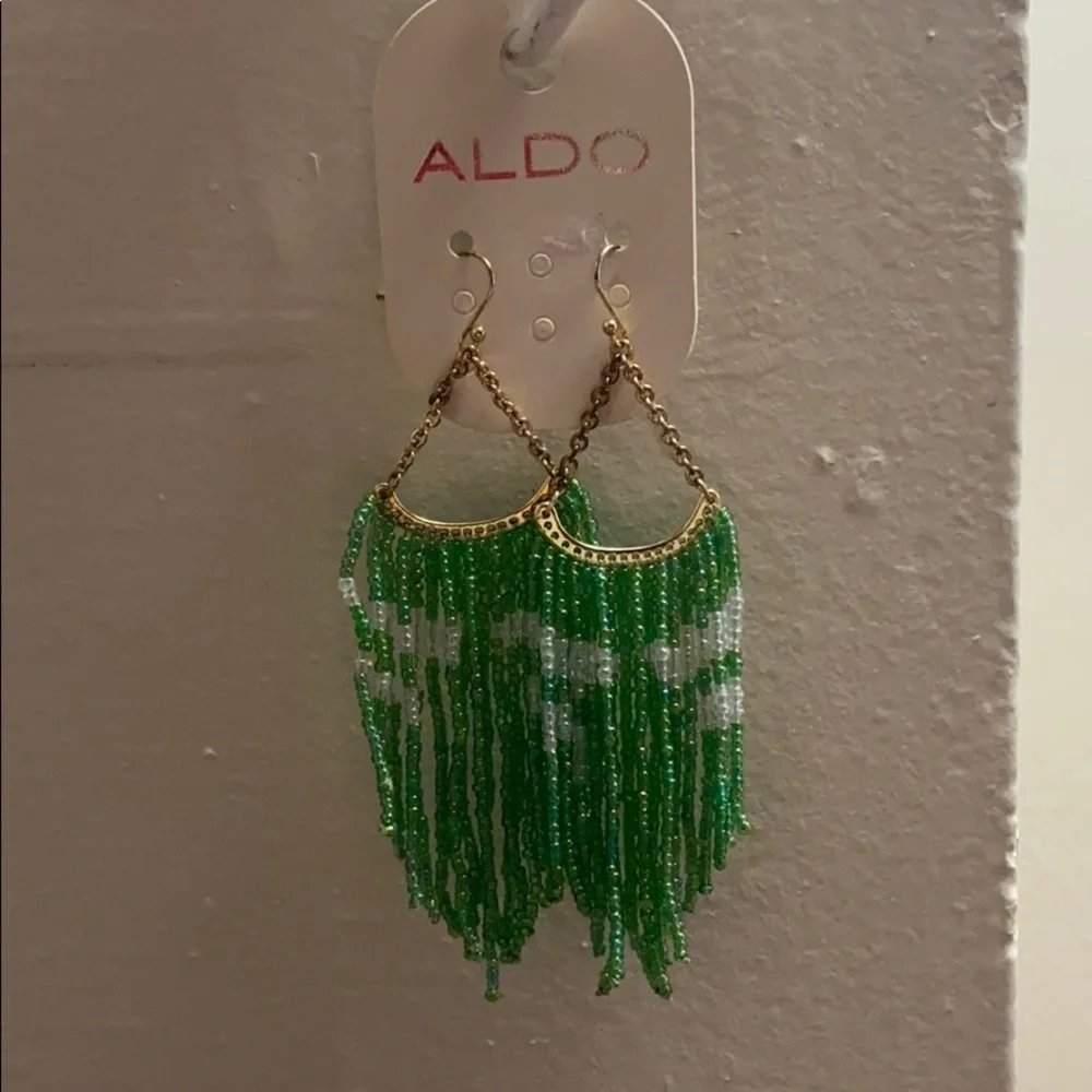 2 for $15 NWT Aldo green dangling earrings